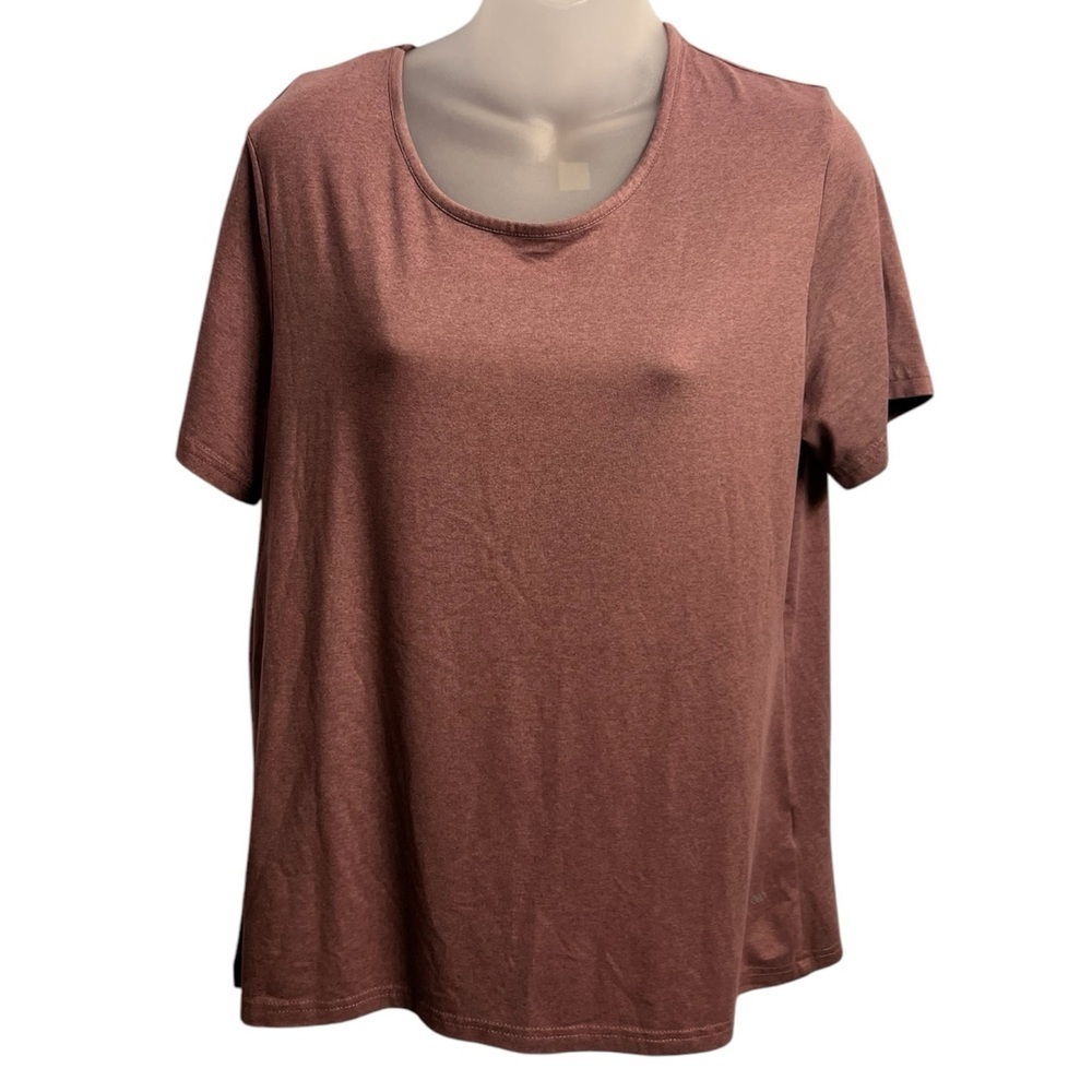 Leg3nd Active Short Sleeve T-shirt Made in Egypt Size Medium Heather Bur…